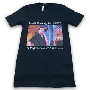 Friends Shirt Size XS Graphic Tee Graphic Print T-Shirt Chandler Bing Phoebe New